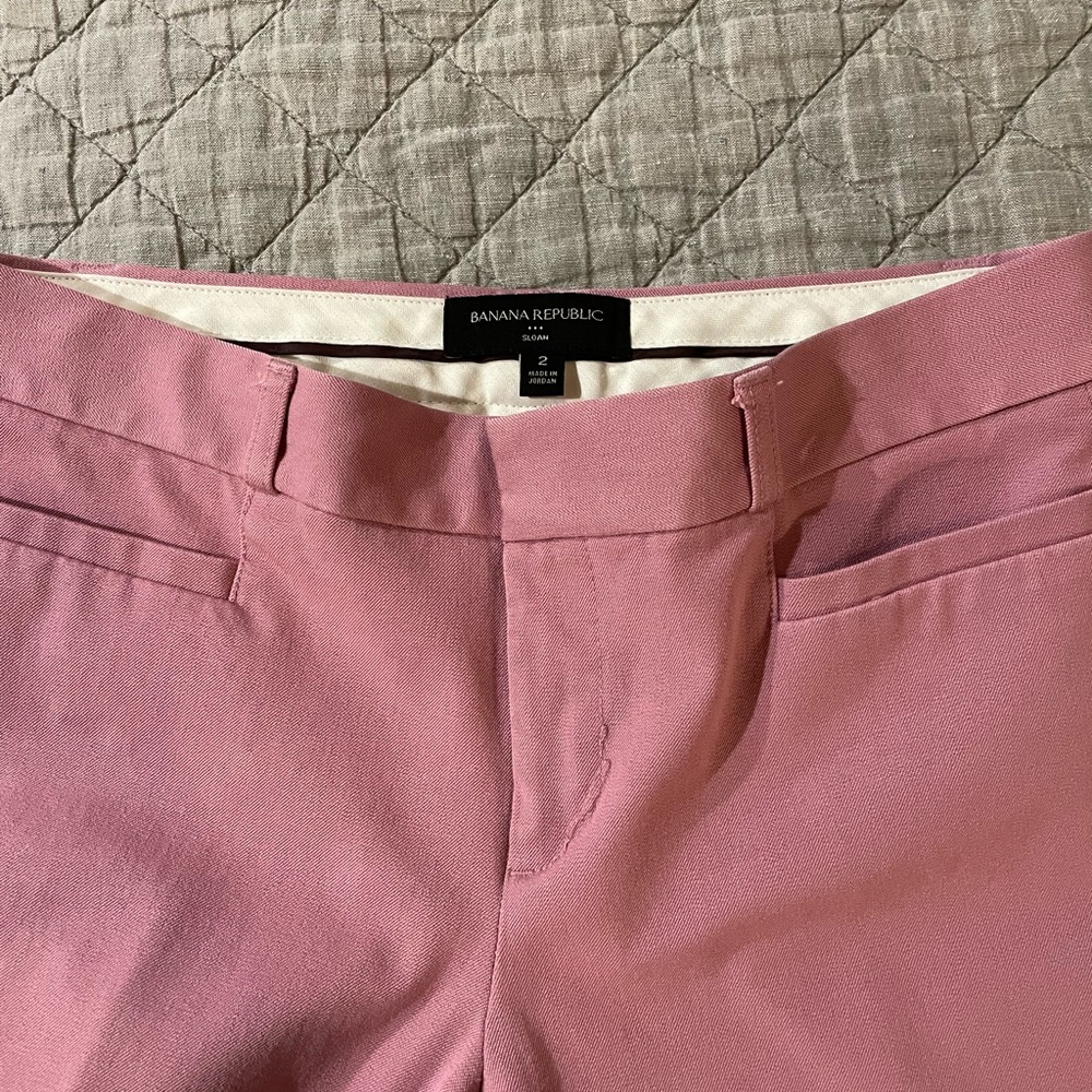 Lilac Banana Republic Slacks